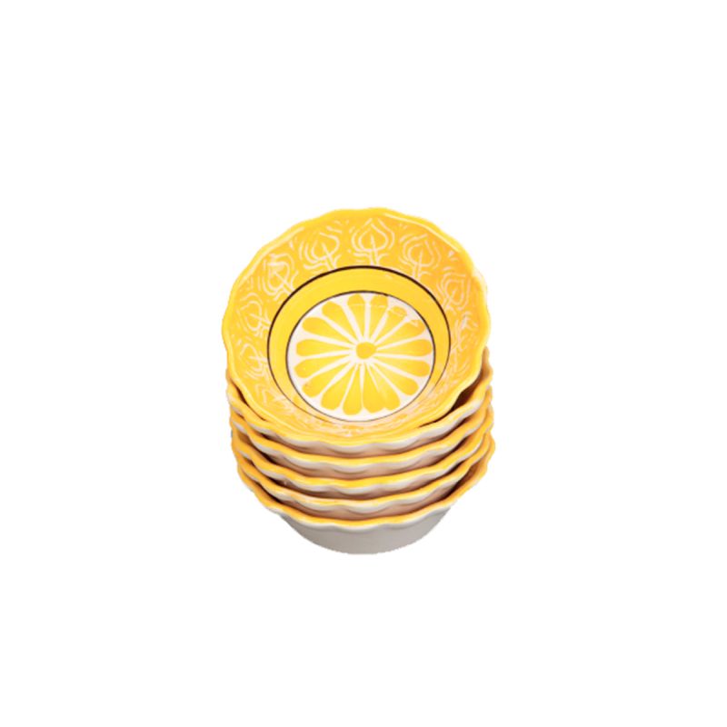 Bowl yellow in 4 sizes