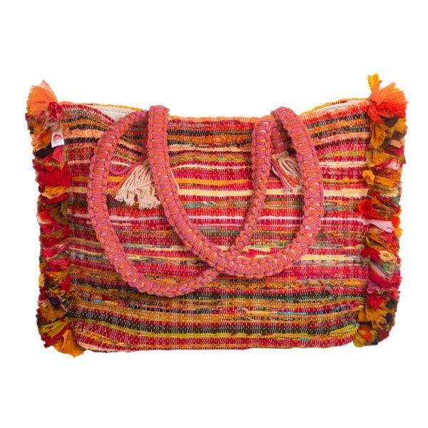 Kitsch Kitchen Bag Bohemian Large Recycled Sari KK.60001