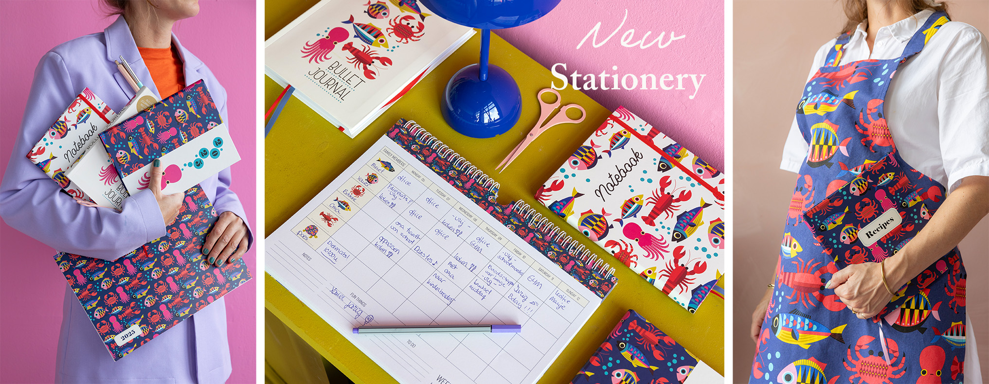 Sealife Stationery Collection Kitsch Kitchen