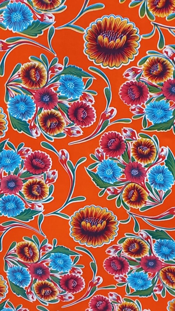 TZ1001 Floralpola Orange